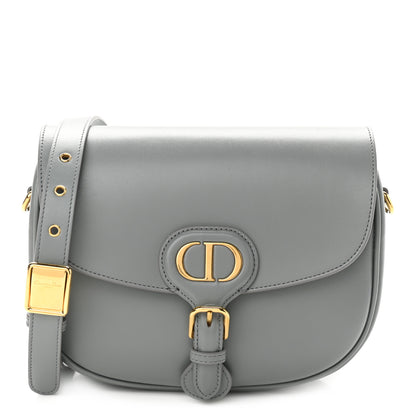 Christian Dior Box Calfskin Medium Bobby Flap Gray 1 of 9