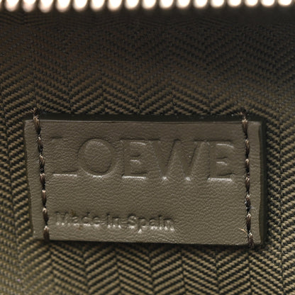 Loewe Satin Calfskin Mini Camera Bag Olive Green 7 of 11