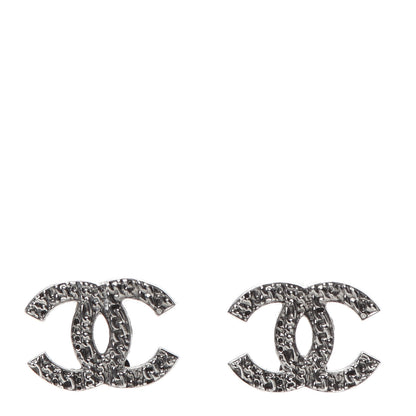 Chanel Ruthenium CC Chain Earrings 1 of 5
