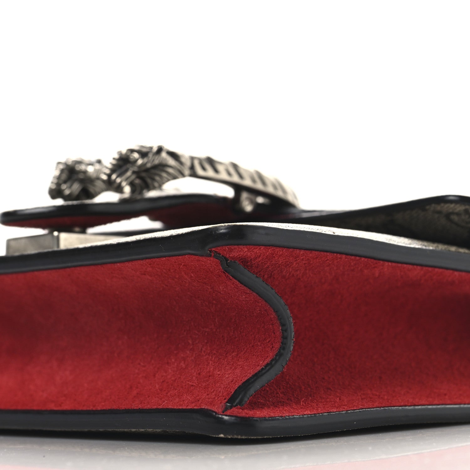 Gucci GG Supreme Monogram Mini Dionysus Shoulder Bag Hibiscus Red 10 of 11