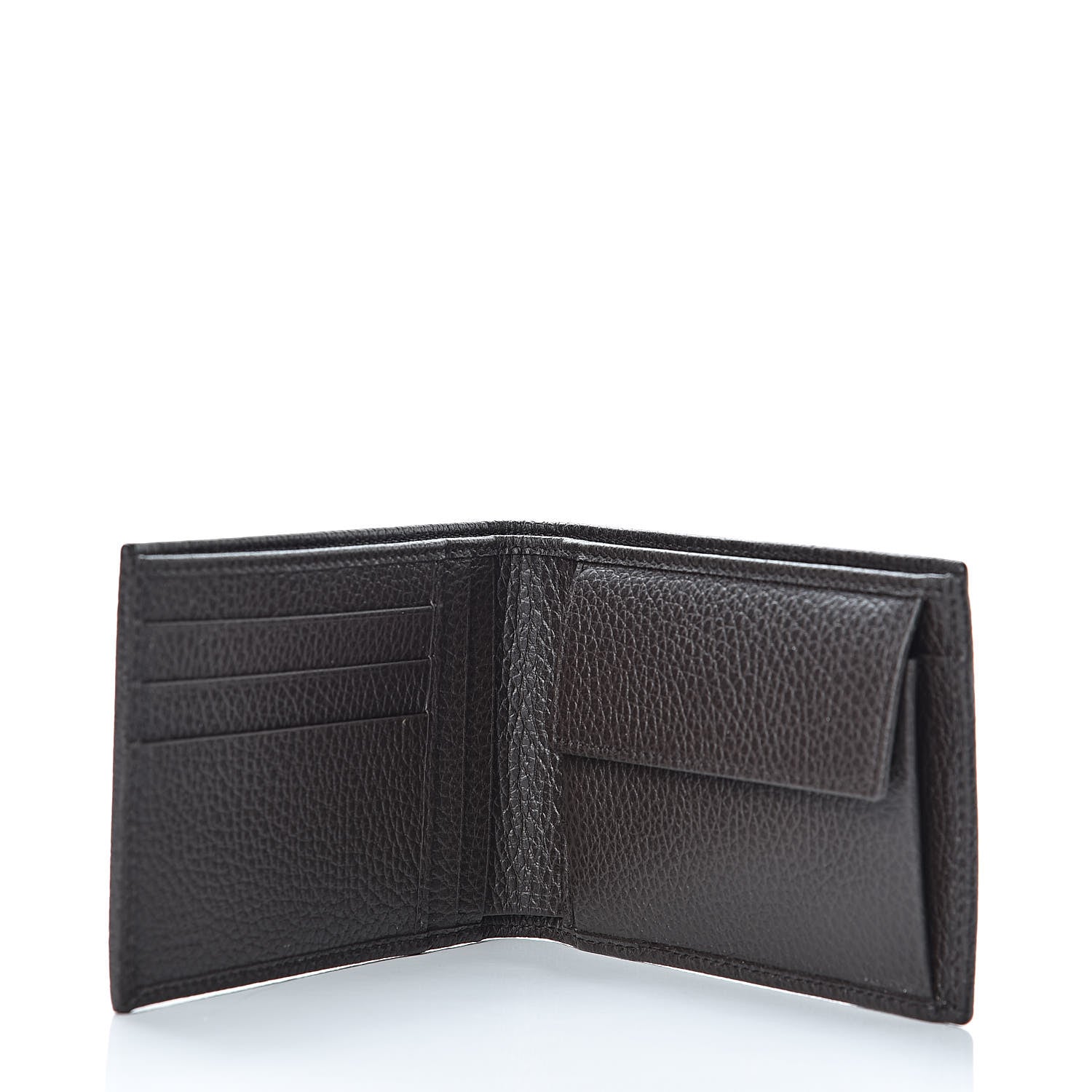 Gucci Monogram Bi-Fold Wallet Dark Brown 6 of 9
