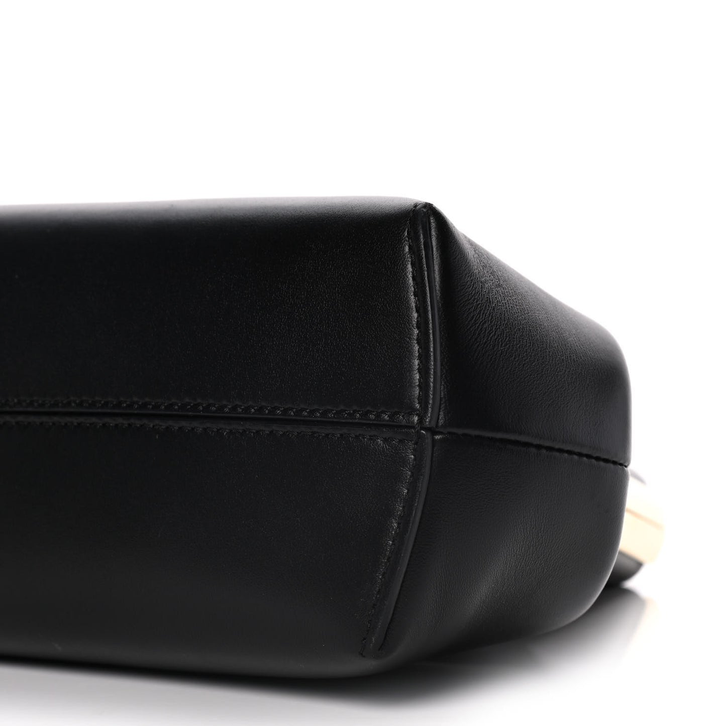 Shiny Nappa Small Fendi First Black