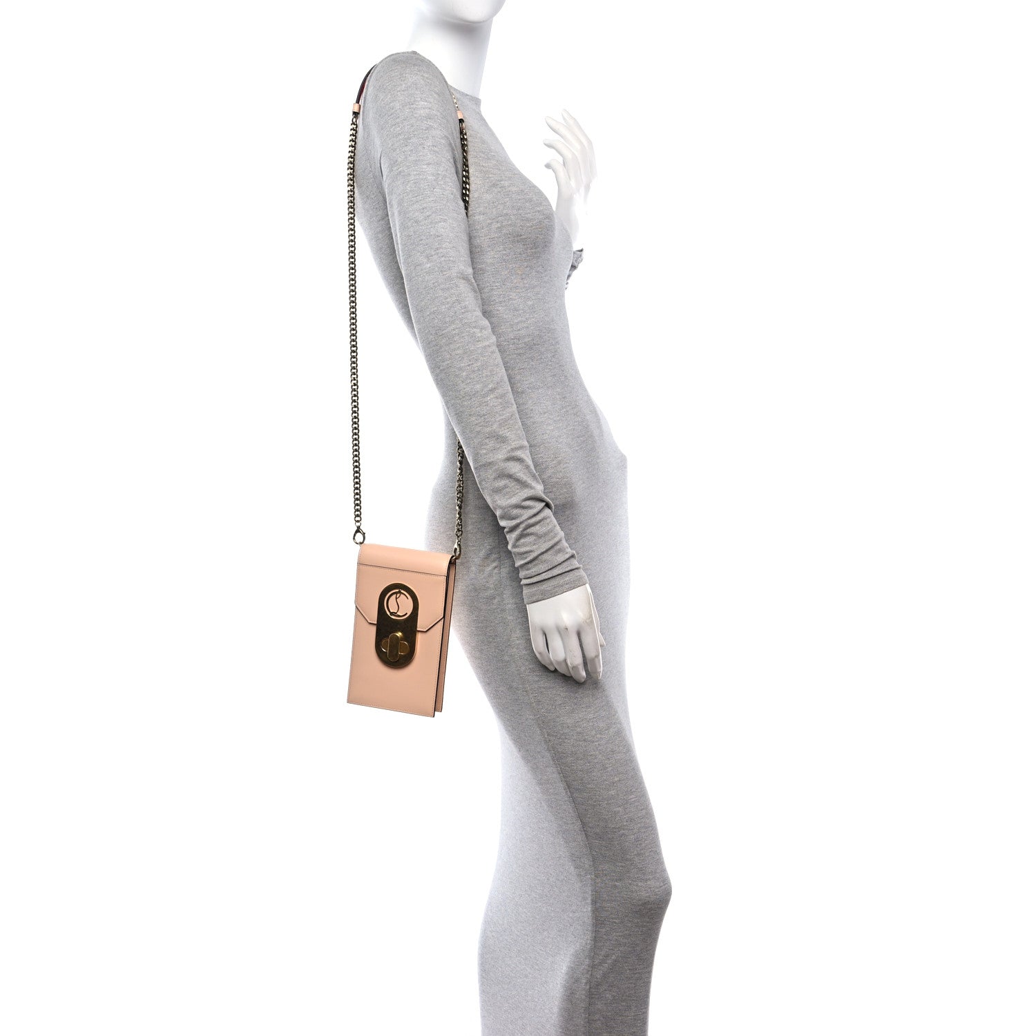 Christian Louboutin Calfskin Elisa Phone Crossbody Antoinette 2 of 12