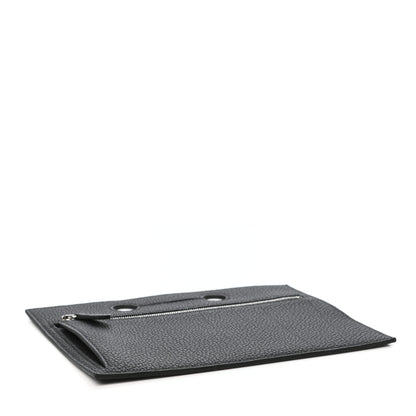 Hermes Togo Backpocket Pouch 25 Black 4 of 7