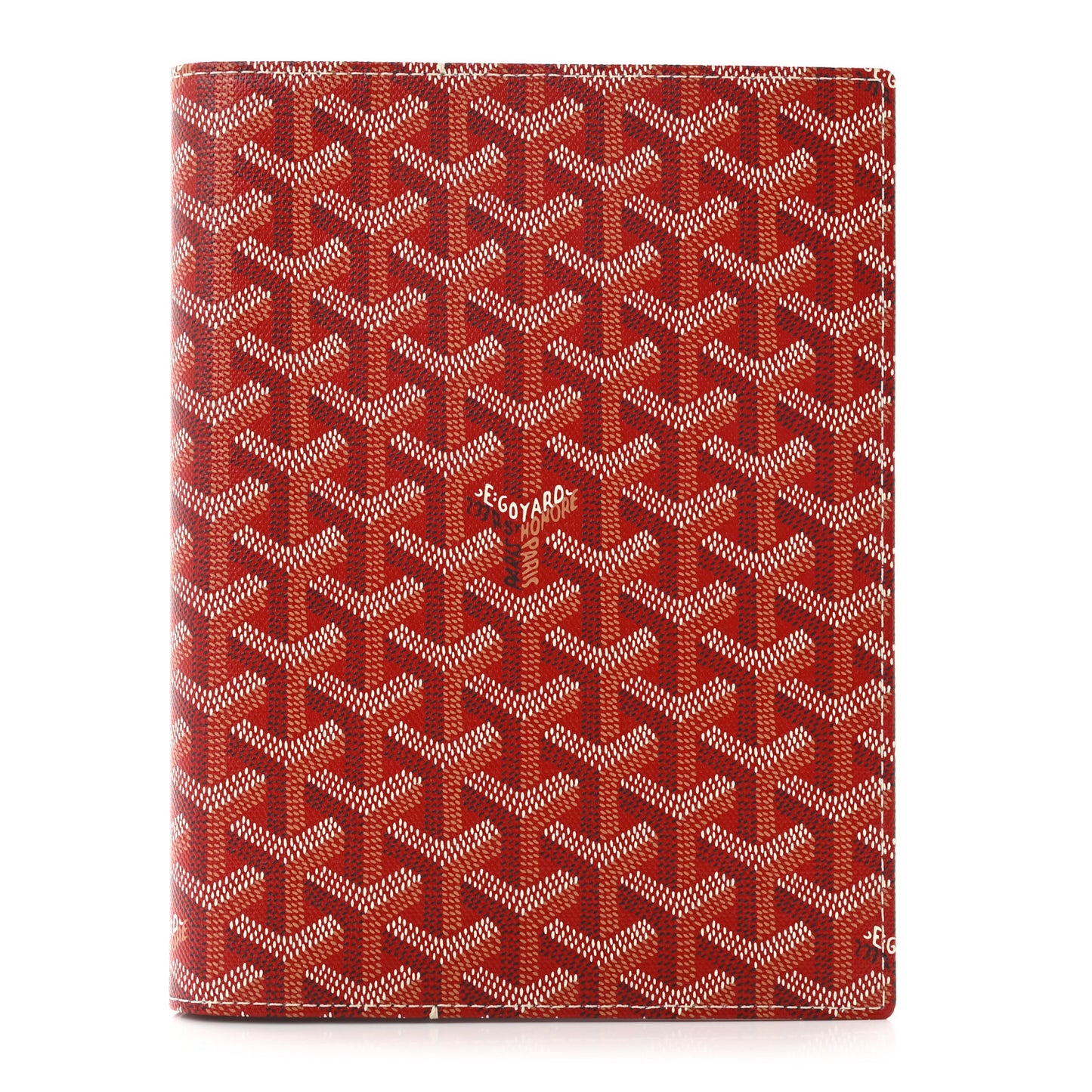 Goyardine Castiglione Document Cover Red