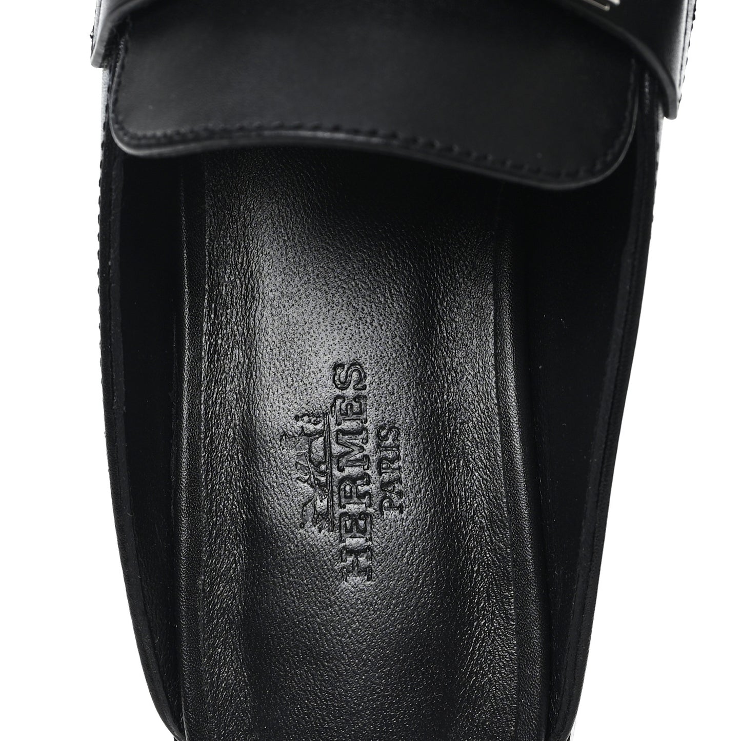 Calfskin Iota Mules 35 Black