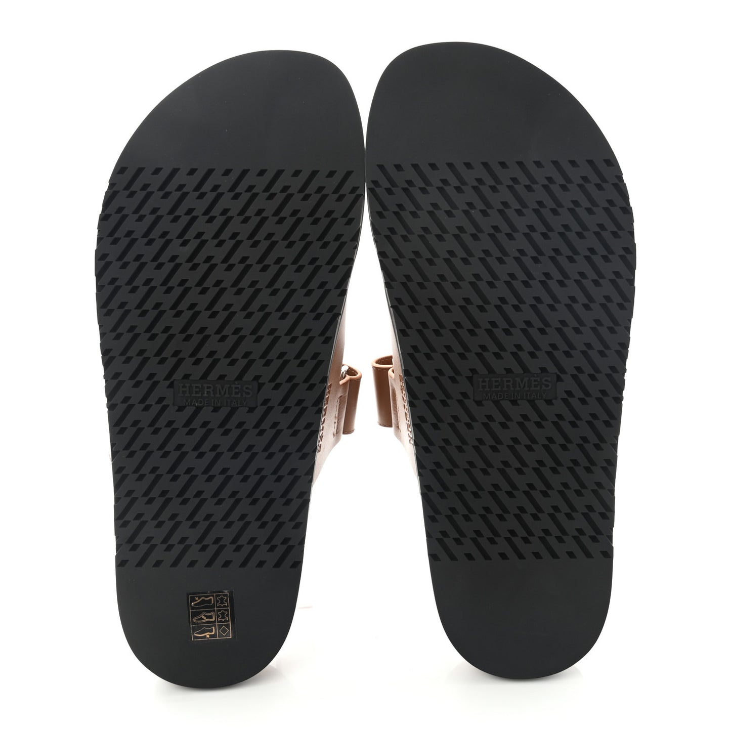 Calfskin Mens Chypre Sandals 43 Gold