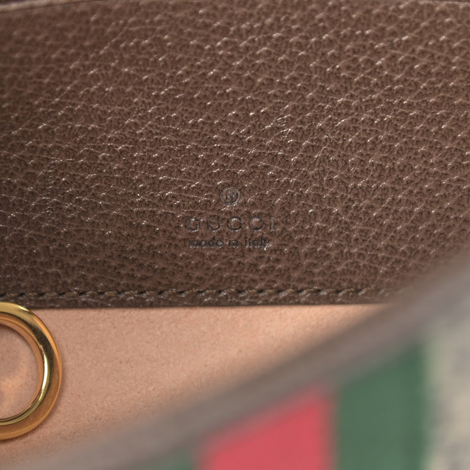 Gucci GG Supreme Monogram Web Mini Rajah Slim Flap Shoulder Bag Beige New Acero 5 of 8