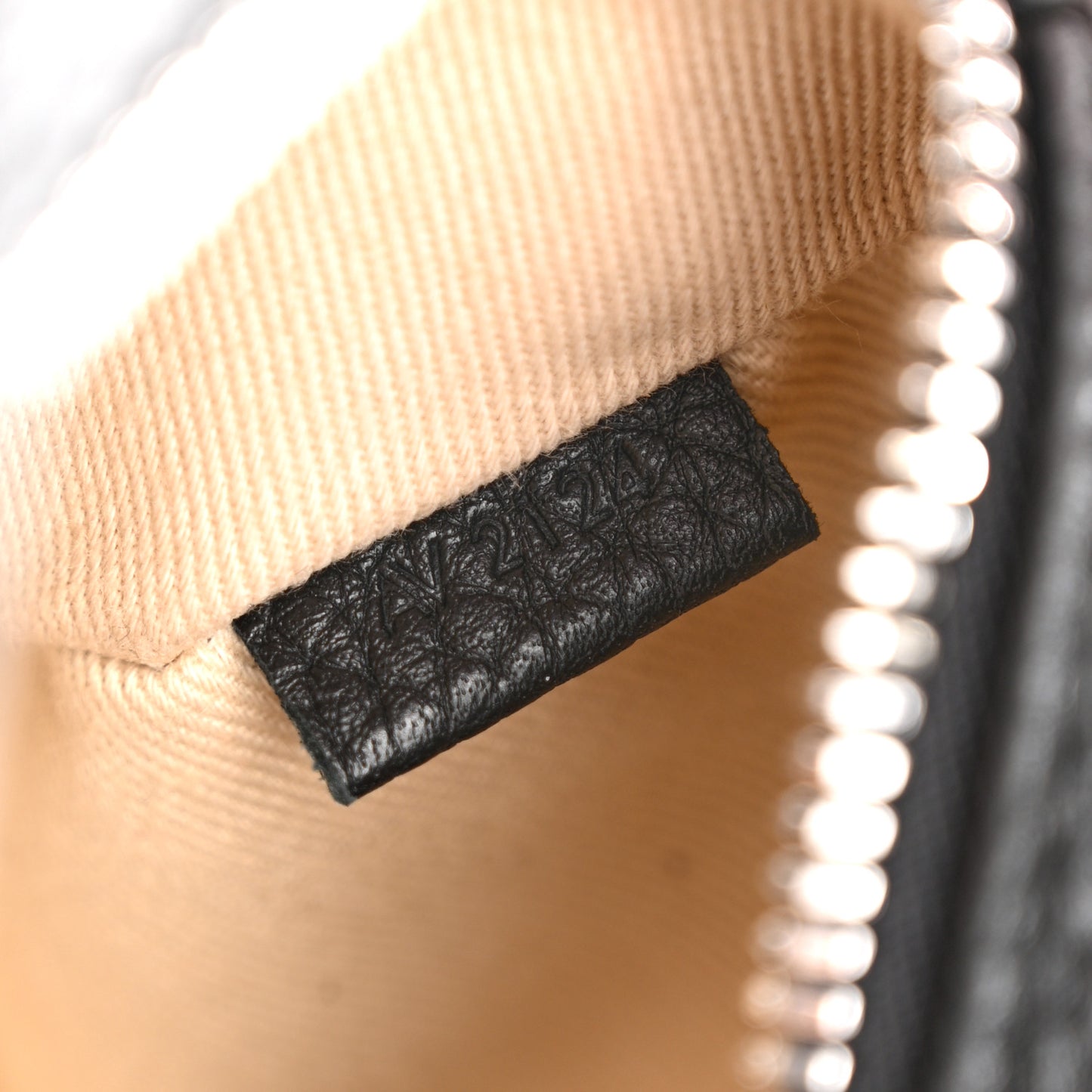 Grained Calfskin Le Petit Turismo Black