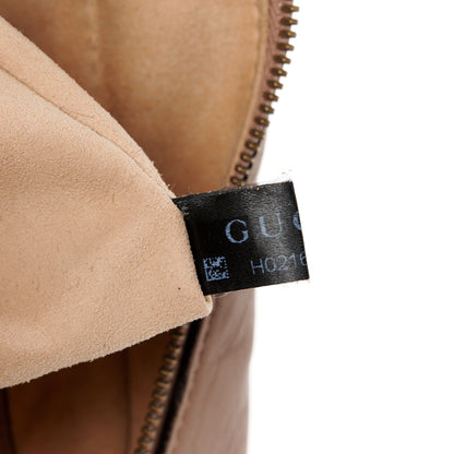 Gucci Calfskin Matelasse Medium GG Marmont Chain Shoulder Bag Porcelain Rose 10 of 13