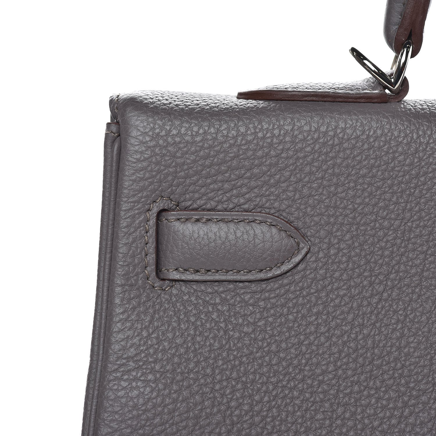 Hermes Togo Kelly Retourne 35 Etain 24 of 33