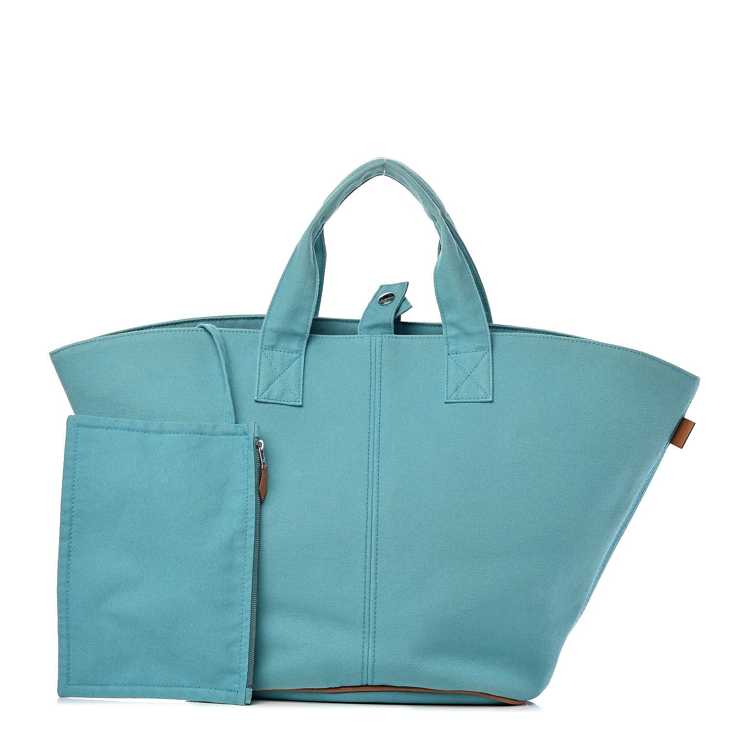 Hermes Canvas Beach Tote 1 of 22