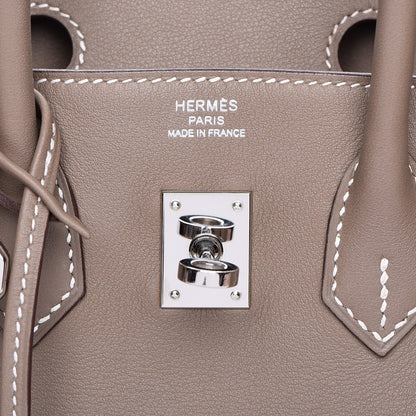Hermes Swift Birkin 25 Etoupe 9 of 26