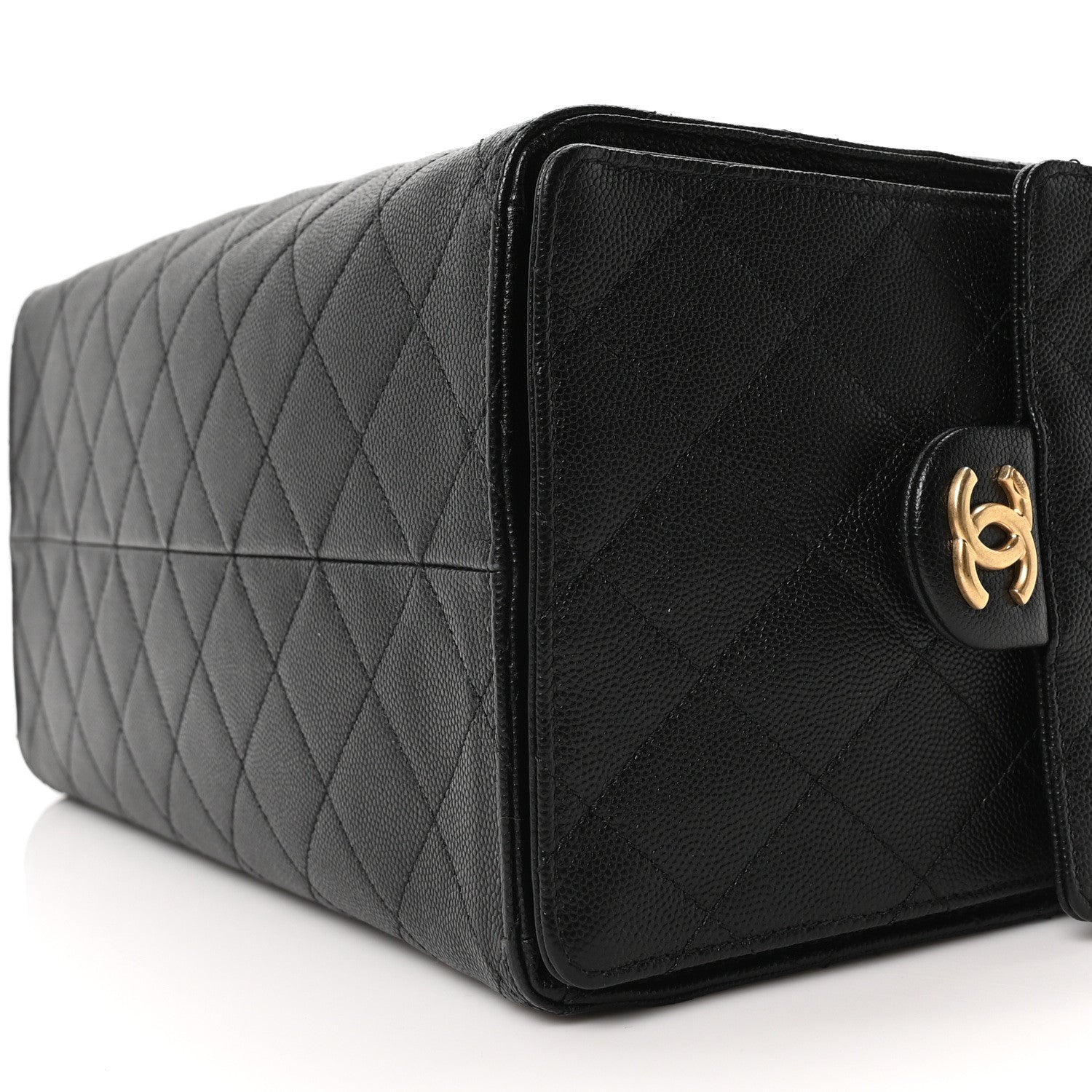 Chanel Caviar Quilted Medium Chanel 25 Handbag Black 11 of 11