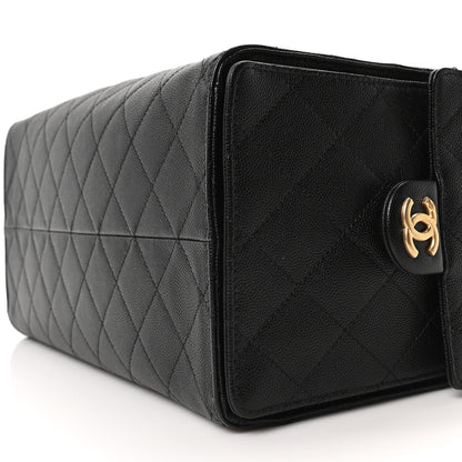 Chanel Caviar Quilted Medium Chanel 25 Handbag Black 11 of 11