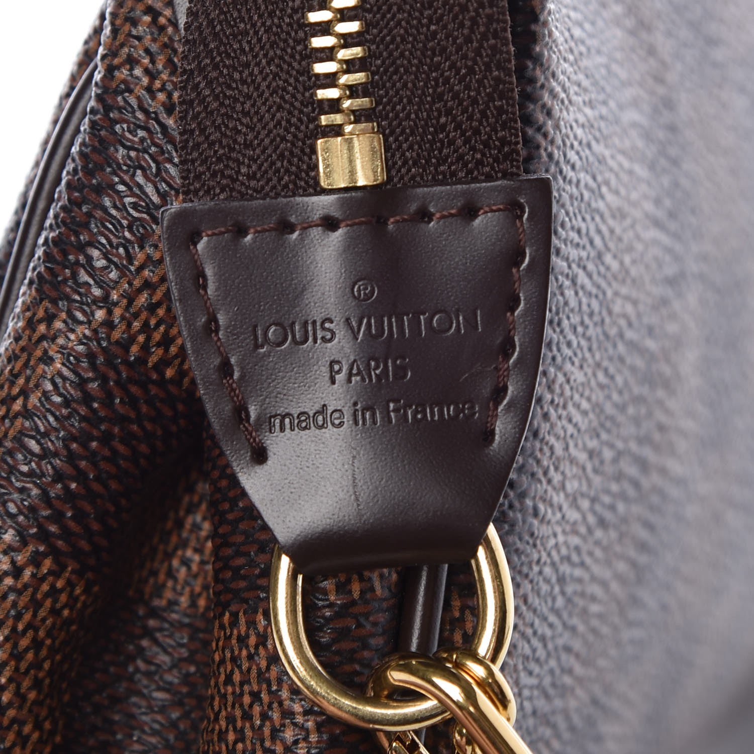 Louis Vuitton Damier Ebene Eva Clutch 7 of 7
