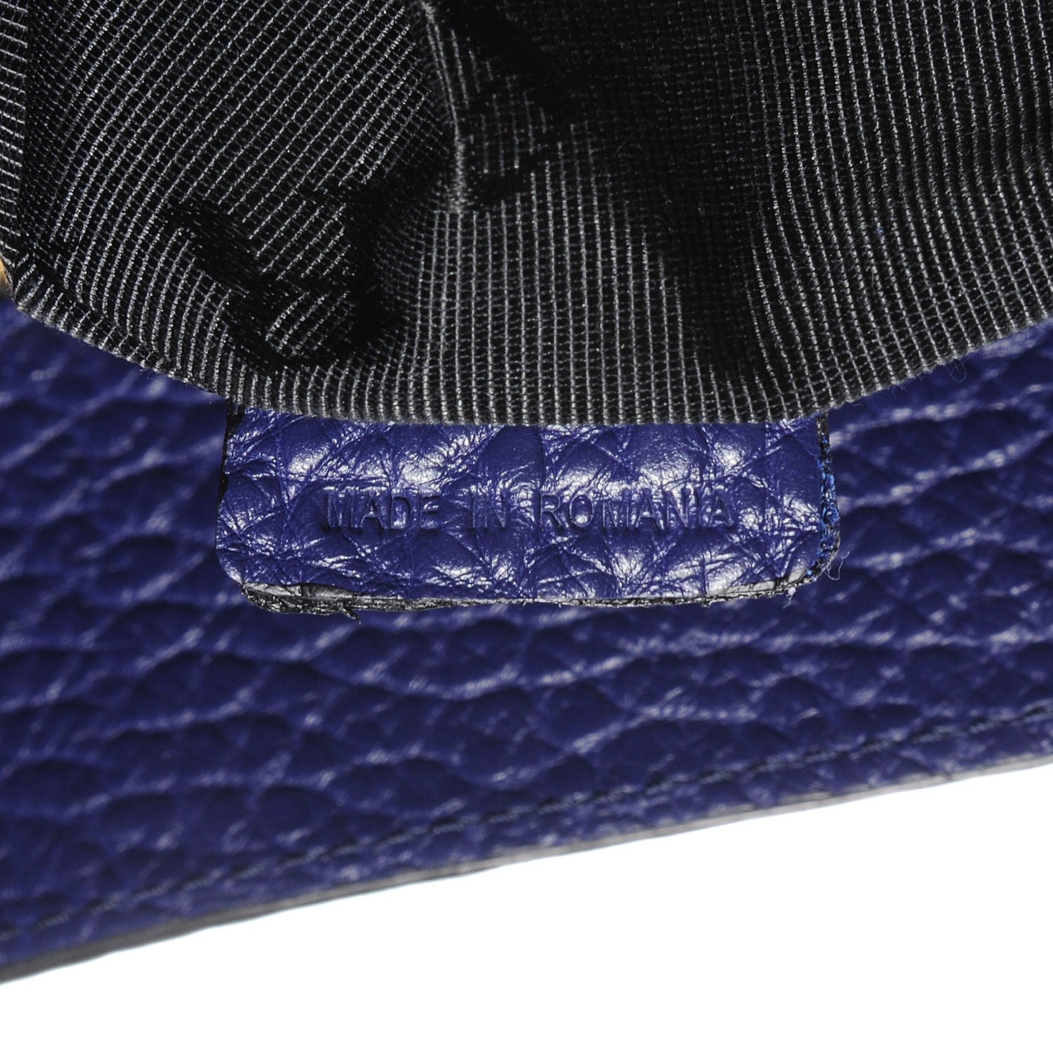 Burberry Heritage Grain Medium Woodbury Tote Blue 7 of 9
