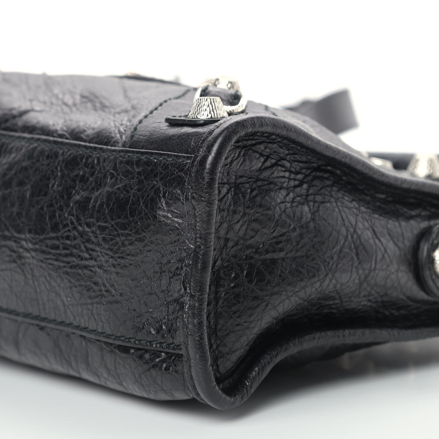 Balenciaga Agneau Giant 12 Silver Hardware Mini City Black 9 of 9