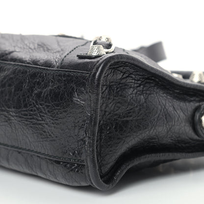 Balenciaga Agneau Giant 12 Silver Hardware Mini City Black 9 of 9