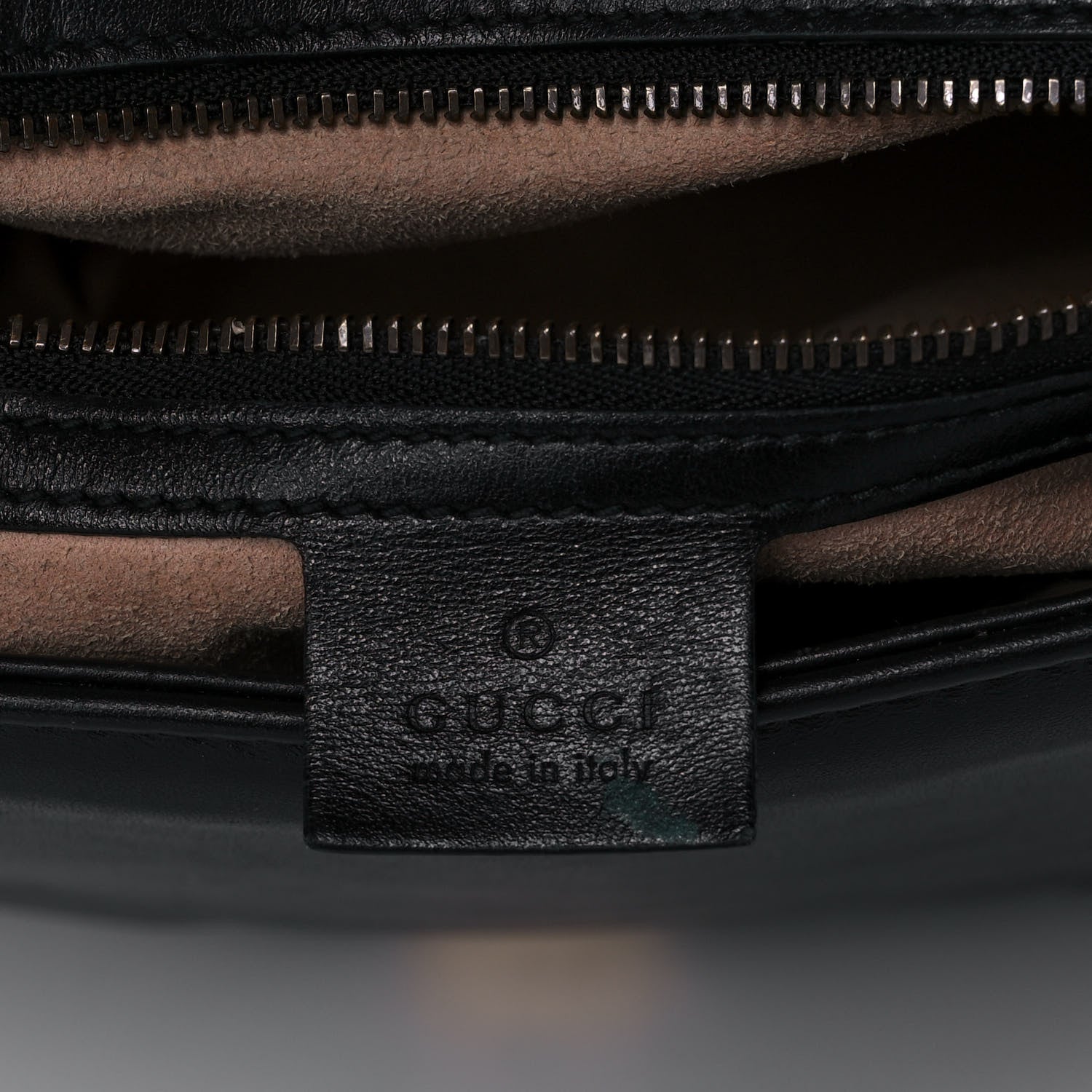 Gucci Calfskin Matelasse Large GG Marmont Shoulder Bag Black 6 of 15