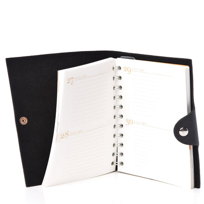 Hermes Togo Ulysse PM Notebook Black 6 of 10
