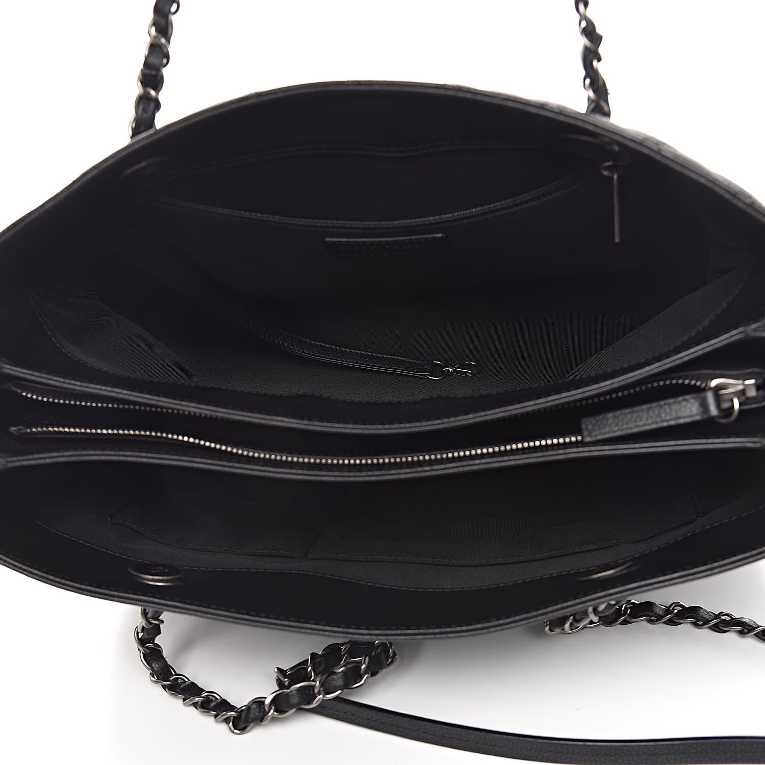 Chanel Caviar Quilted Urban Companion Shopping Tote Black 5 of 11