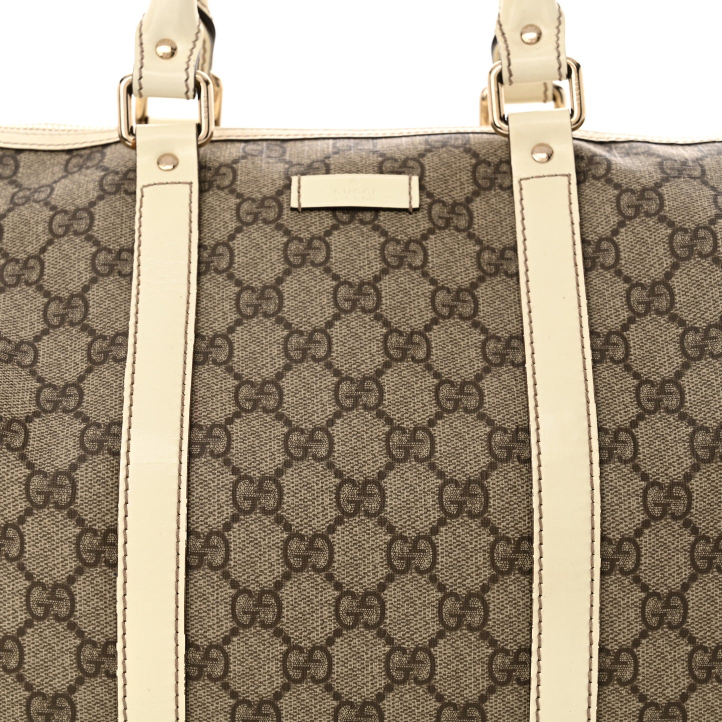 GG Plus Monogram Medium Joy Boston Off White