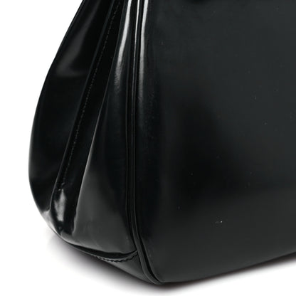 Gucci Regent Calfskin Bamboo Medium Lady Lock Top Handle Bag Black 11 of 15