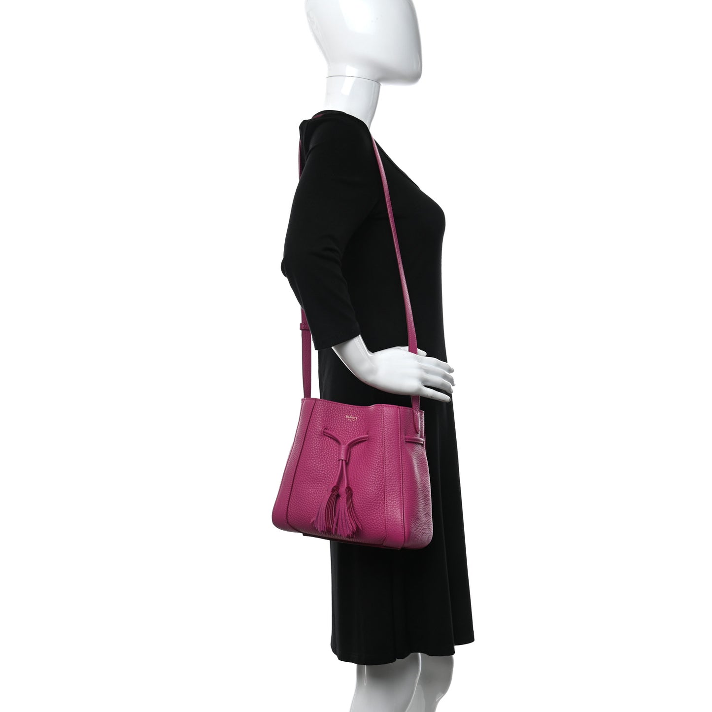 Heavy Grain Calfskin Mini Millie Pink