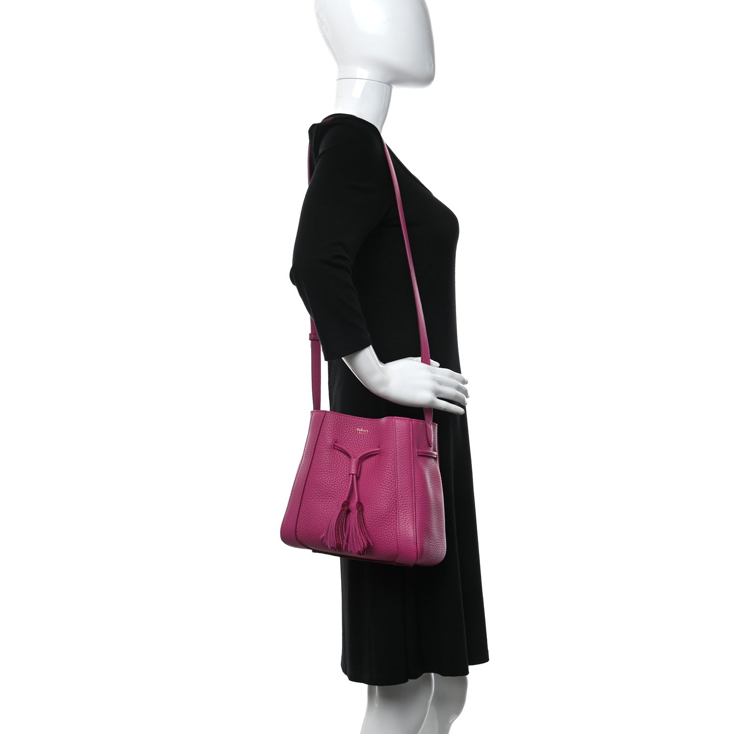 Mulberry Heavy Grain Calfskin Mini Millie Pink 2 of 13