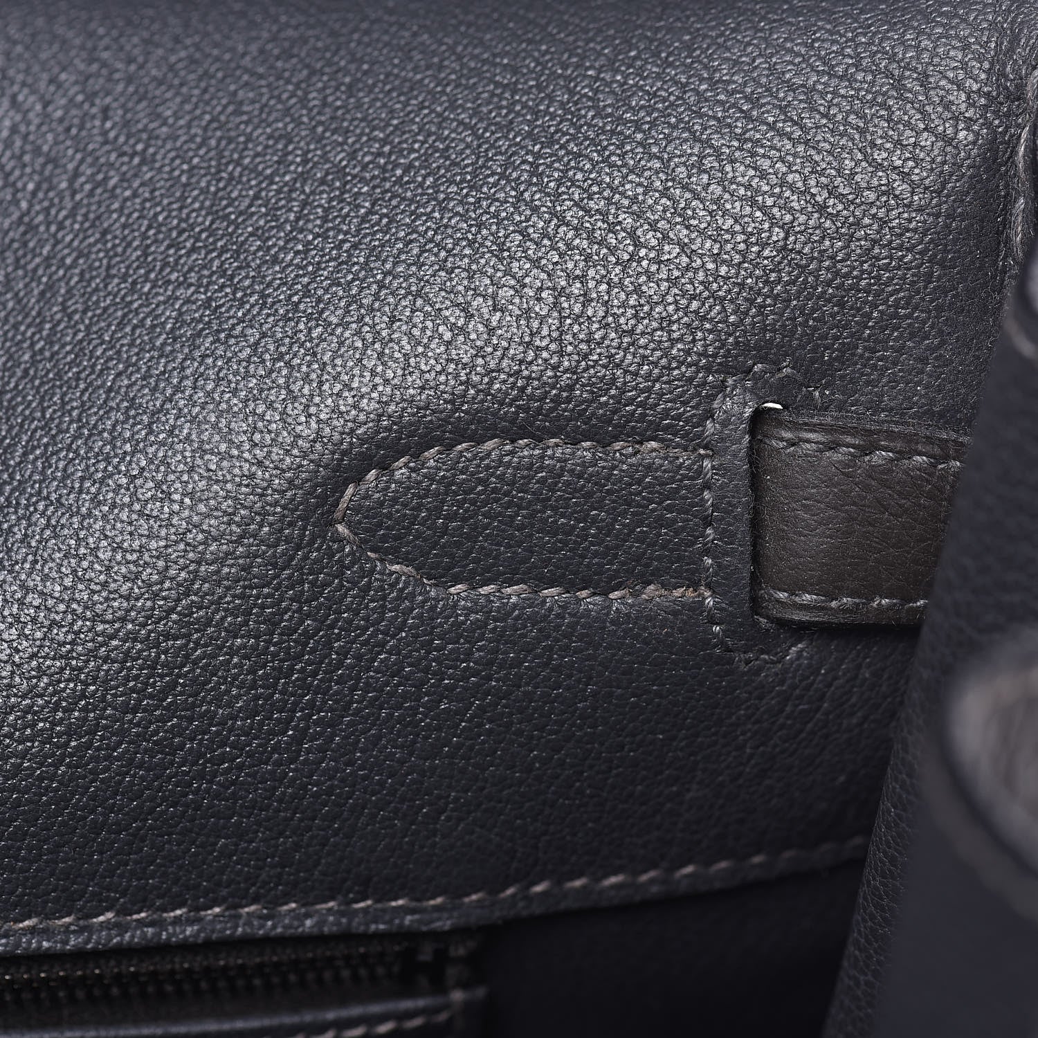 Hermes Taurillon Clemence Birkin 35 Graphite 22 of 35