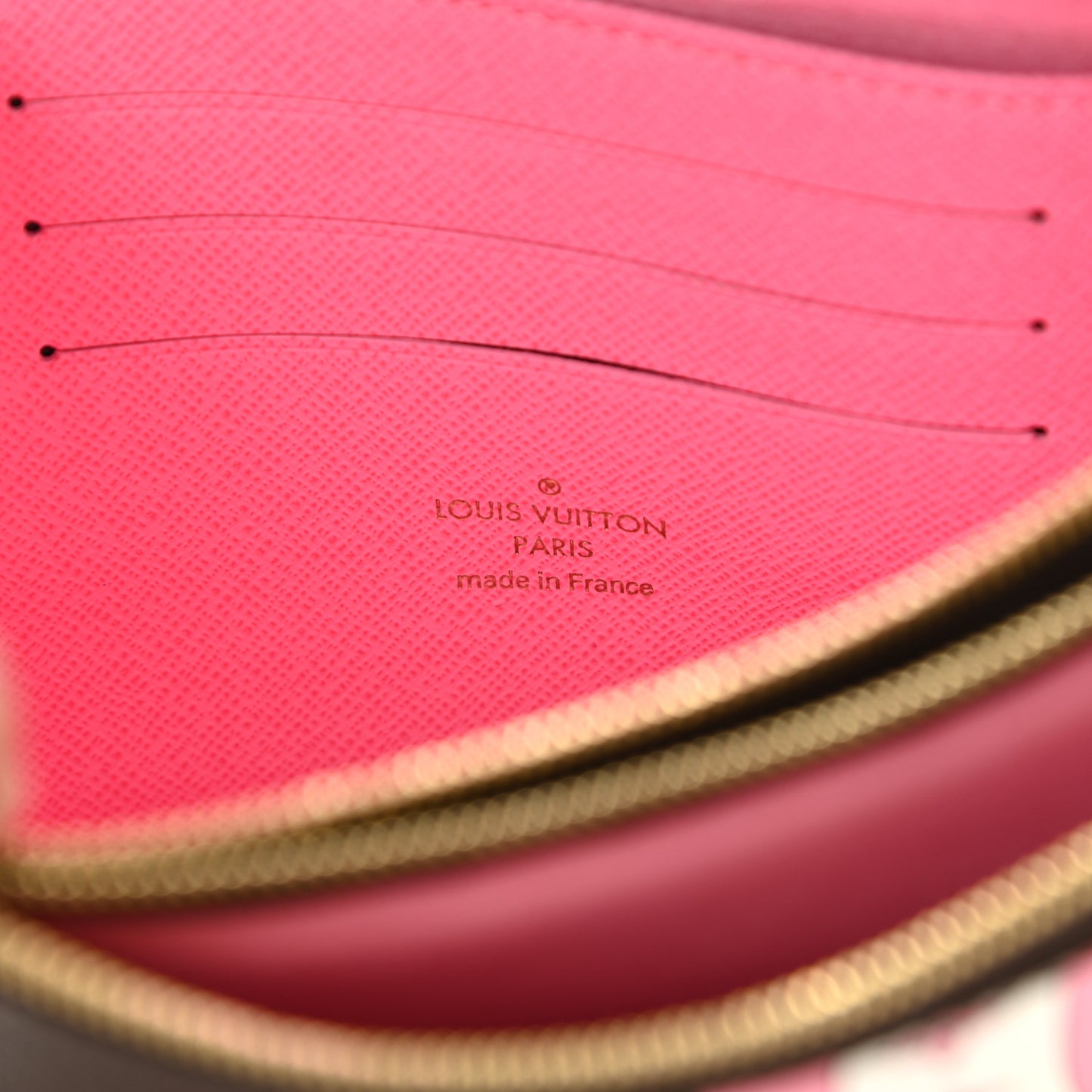 Monogram 2019 Christmas Animation Double Zip Pochette