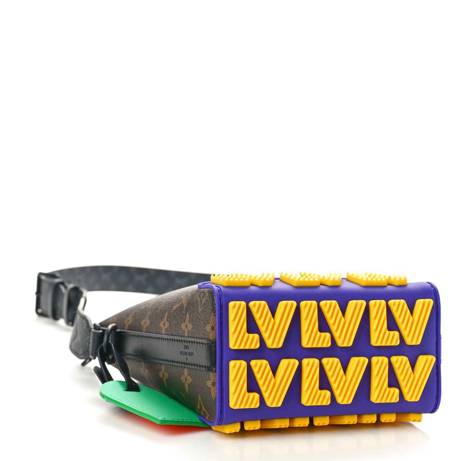 Louis Vuitton Monogram LV Rubber Cruiser Messenger Multicolor 4 of 10