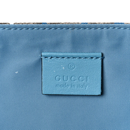 Gucci GG Supreme Monogram Star Print Diaper Bag Blue Multicolor 8 of 11