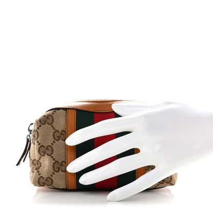 Gucci Monogram Web Small Cosmetic Case 2 of 7