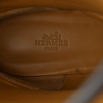 Hermes Calfskin Faustine Boots 40 Black 7 of 8