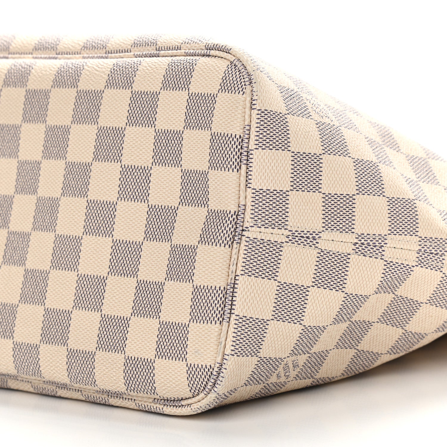Louis Vuitton Damier Azur Neo Neverfull MM Rose Ballerine 10 of 12