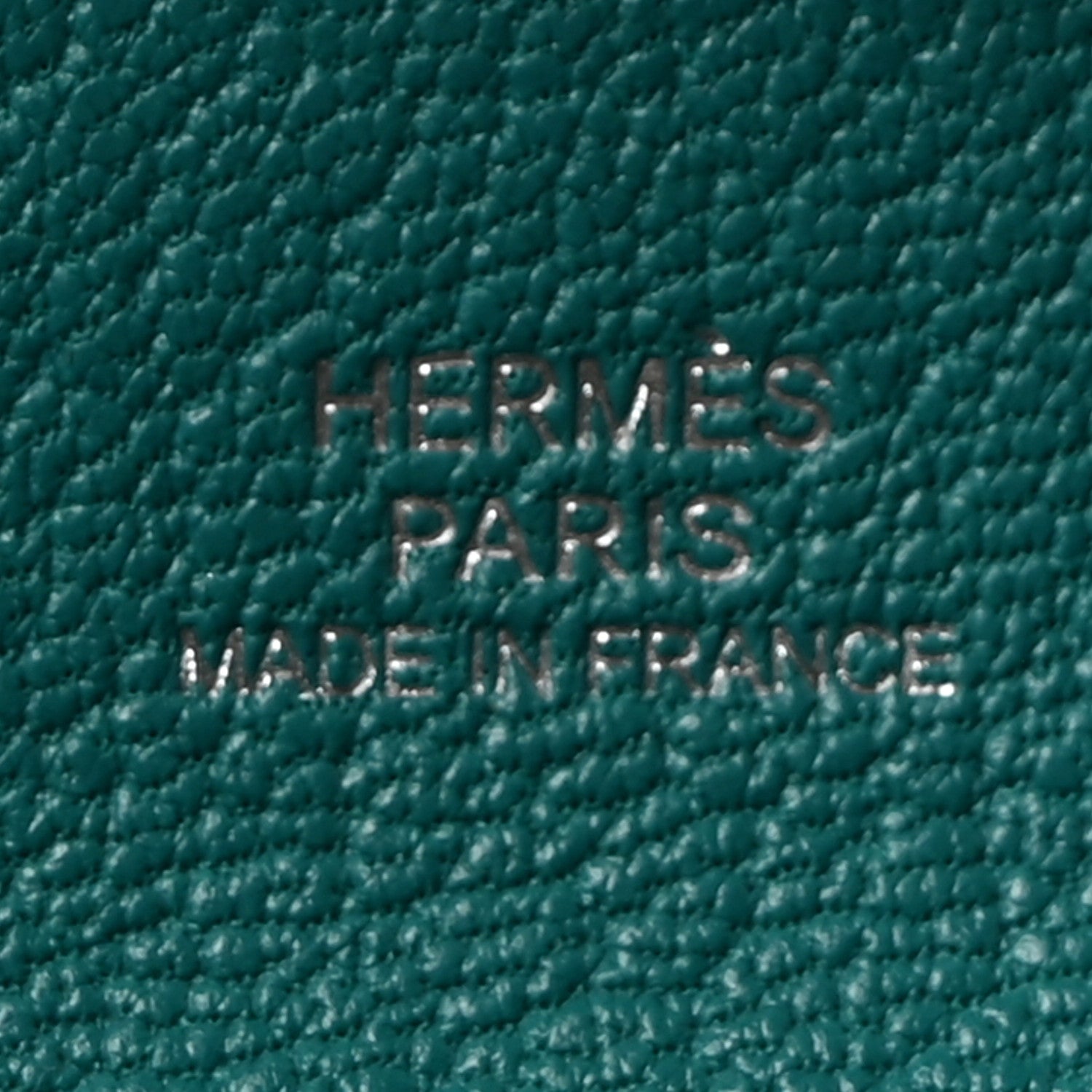 Hermes Chevre Mysore Bastia Coin Purse Vert Bosphore 6 of 8