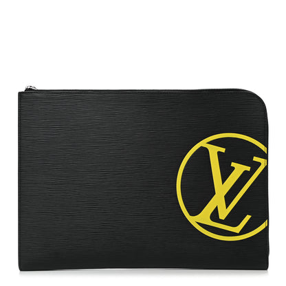 Louis Vuitton Epi Pochette Jour GM Yellow 1 of 7