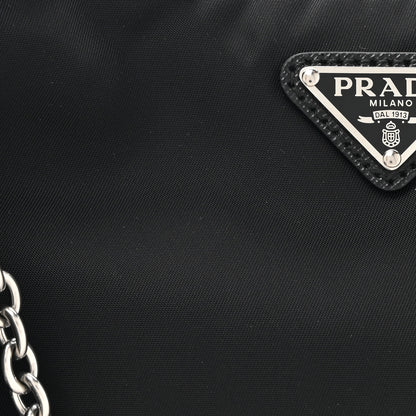 Prada Nylon Re-Edition 2005 Shoulder Bag Black 7 of 9