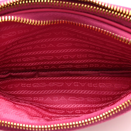 Prada Tessuto Nylon Saffiano Mini Camera Crossbody Fuxia 5 of 11
