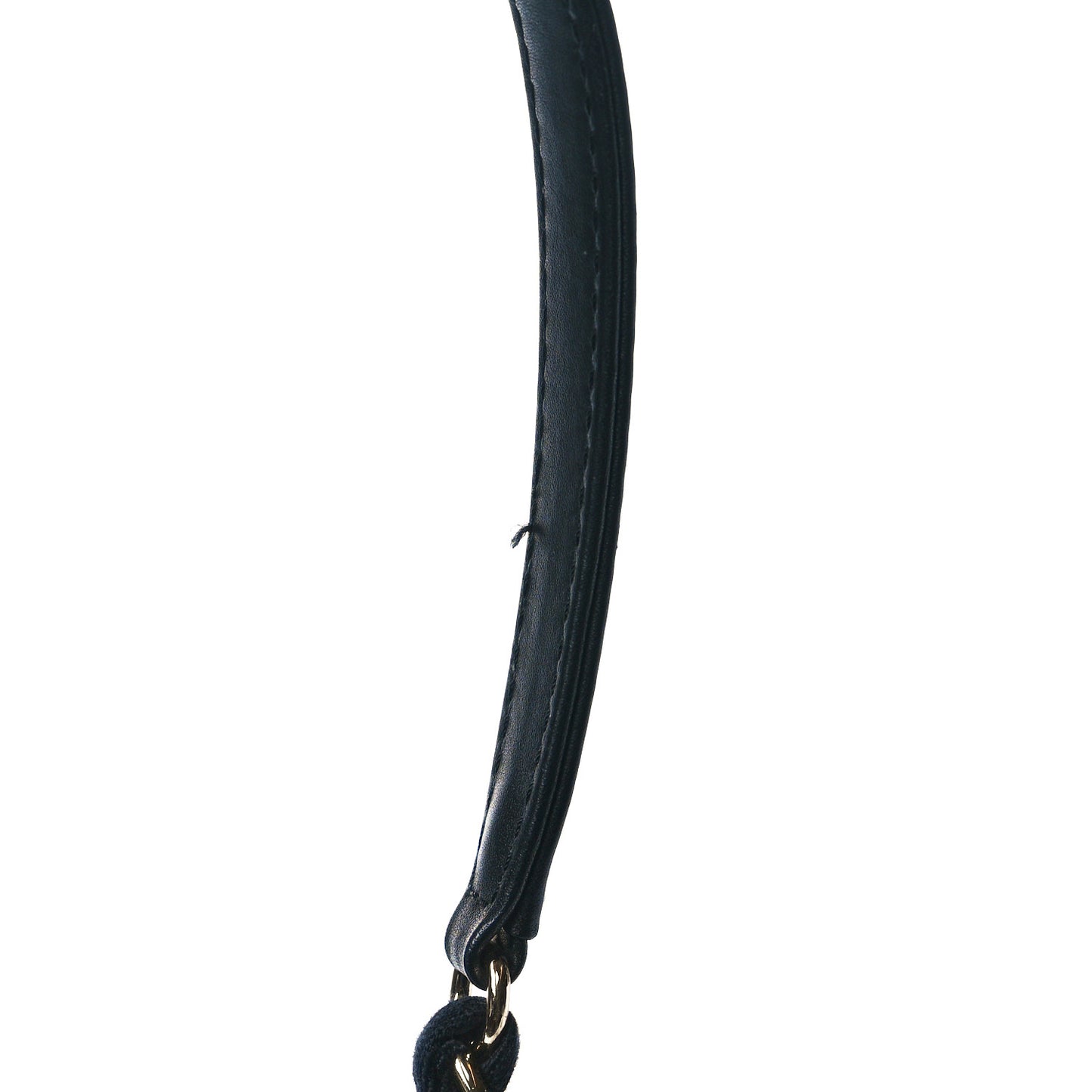 Mixed Fibers Calfskin Medium Deauville Tote Blue