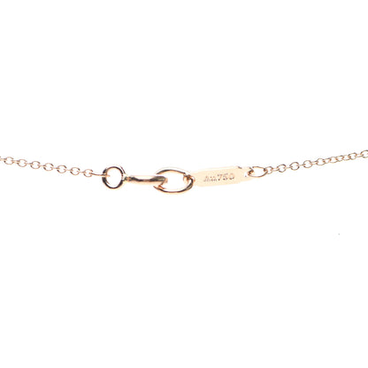 Tiffany 18K Rose Gold Atlas Open Pendant Necklace 5 of 6