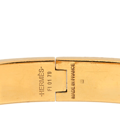 Hermes Enamel Narrow Clic Clac H Bracelet GM Black 3 of 3