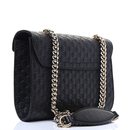 Gucci Microguccissima Mini Emily Shoulder Bag Black 3 of 14
