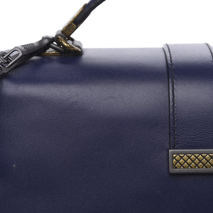 Bottega Veneta French Calfskin Medium Piazza Bag Atlantic 10 of 11