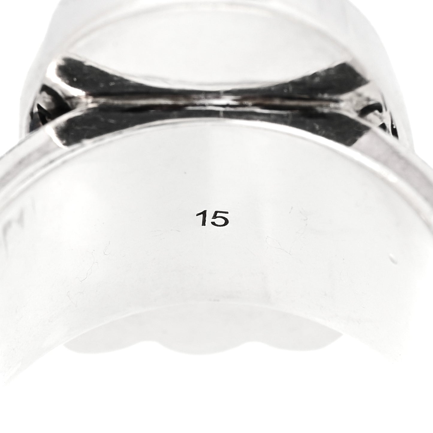 Sterling Silver Grey Diamond GucciGhost Ghost Ring 54 7