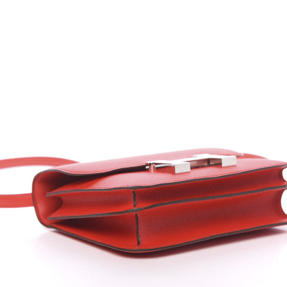 Hermes Epsom Constance 18 Rouge de Coeur 9 of 11