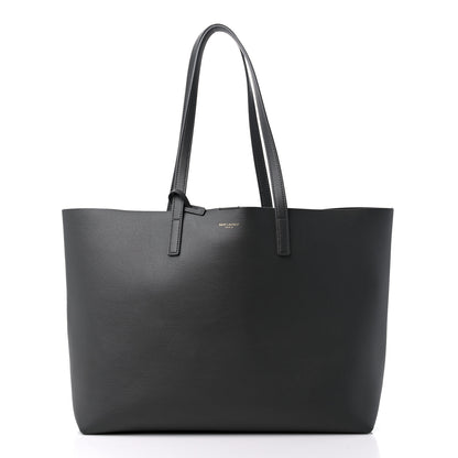 Saint Laurent Calfskin Large Shopping Tote Pebble 3 of 13