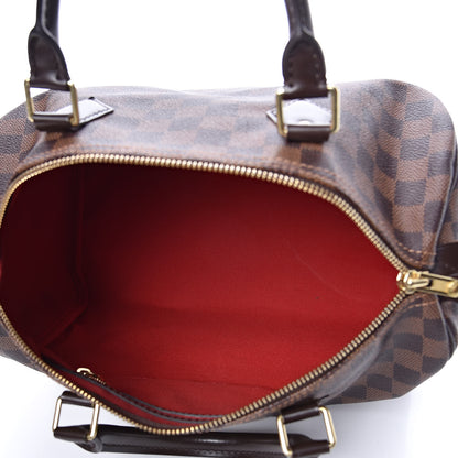 Louis Vuitton Damier Ebene Speedy 30 5 of 10